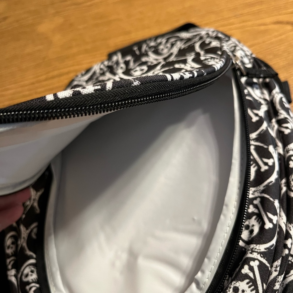 Black Skeleton Back Pack - image 5